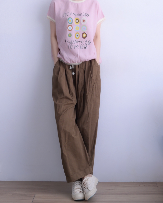 韓 圈圈上衣 3色 size