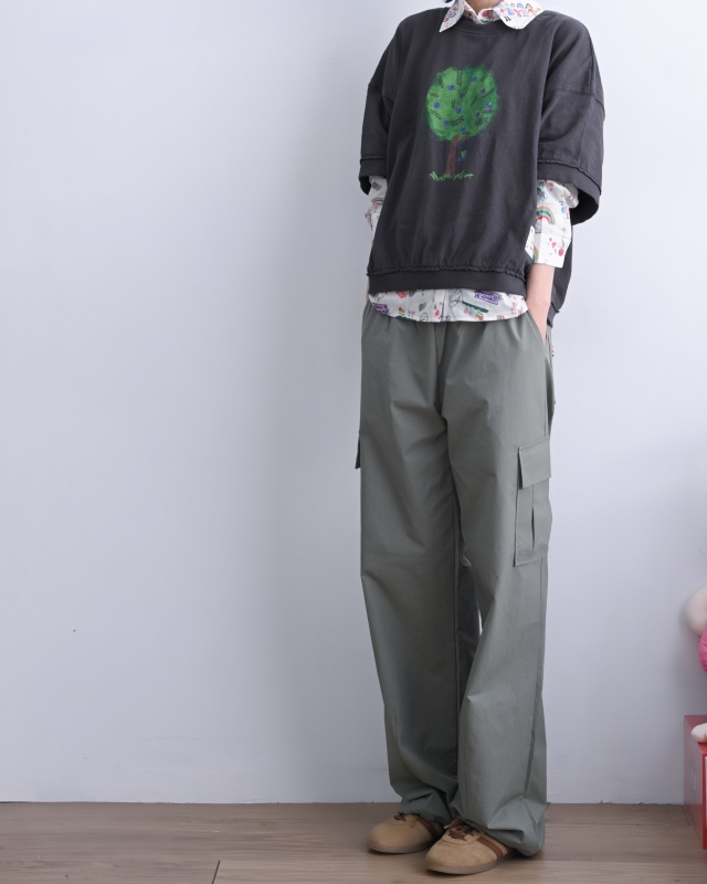 韓 一起玩襯衫 size