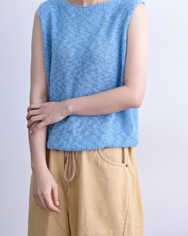 韓 素色針織背心 6色