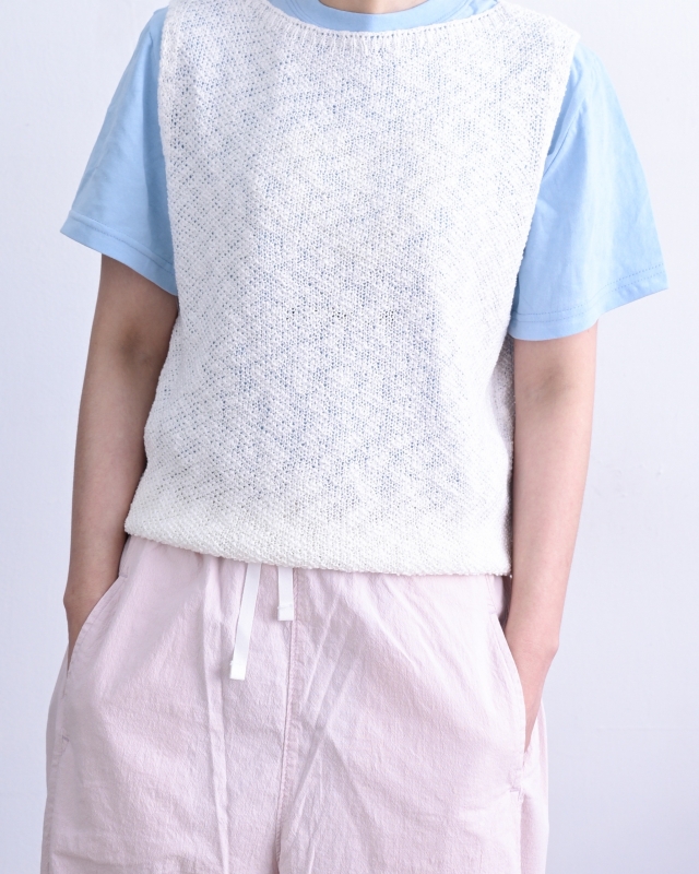 韓 素色針織背心 6色