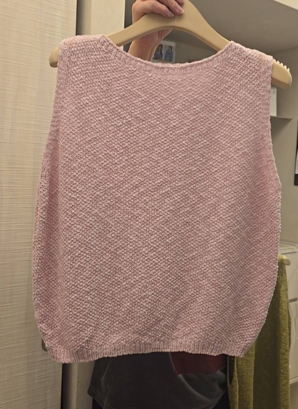 韓 素色針織背心 6色