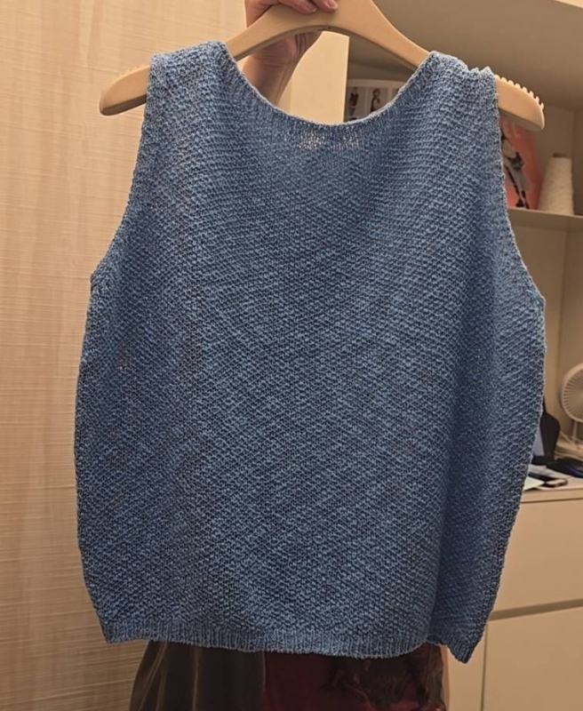 韓 素色針織背心 6色