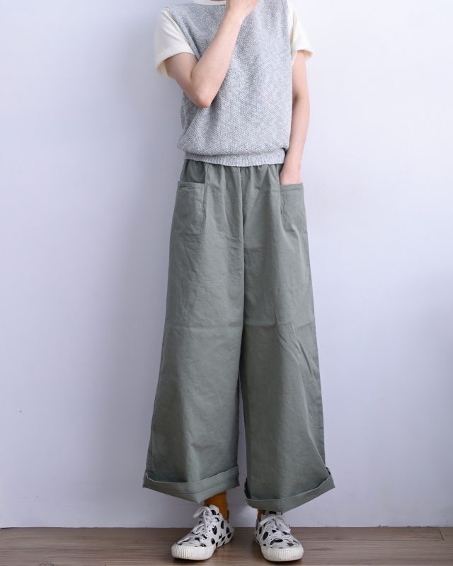 韓 素色針織背心 6色