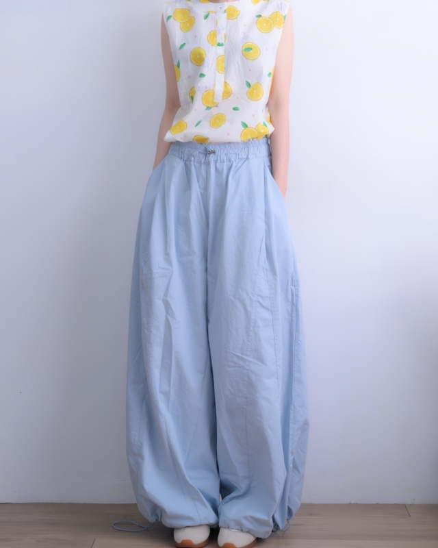 韓 檸檬無袖上衣 size