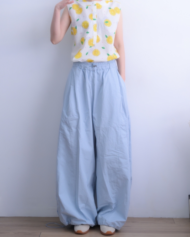 韓 檸檬無袖上衣 size