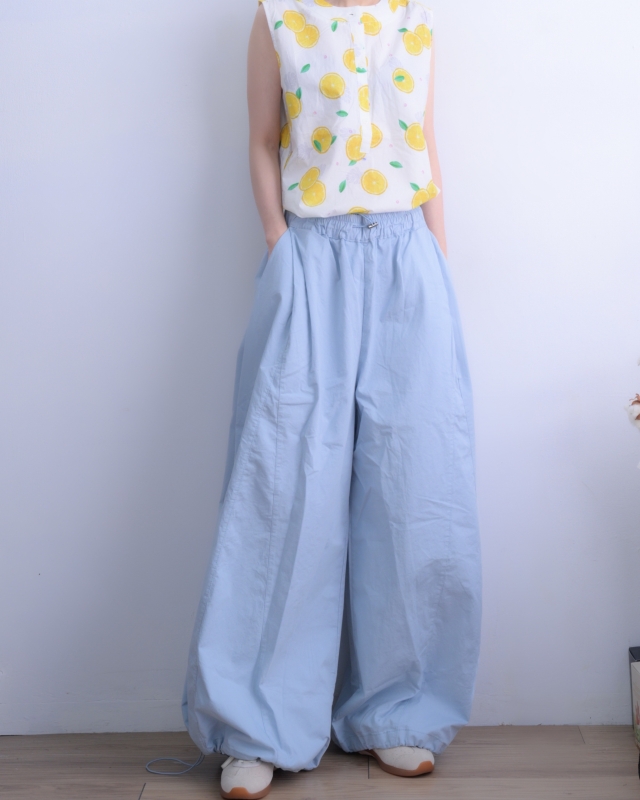 韓 檸檬無袖上衣 size