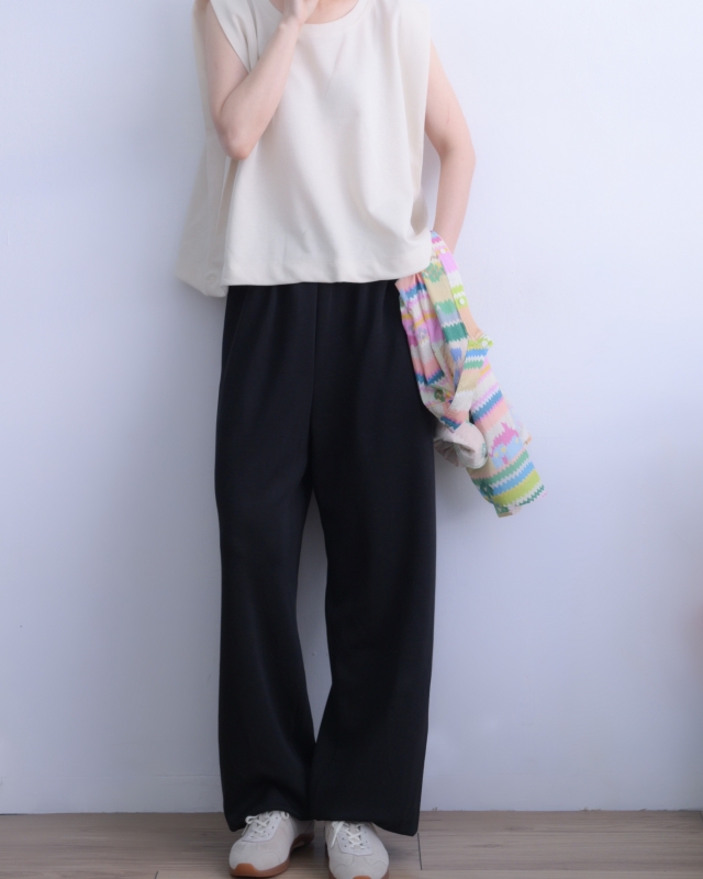 韓 圓領無袖上衣 3色 size