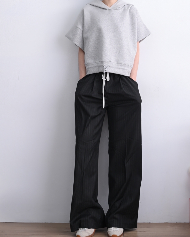 韓 低調細條文長褲 2色