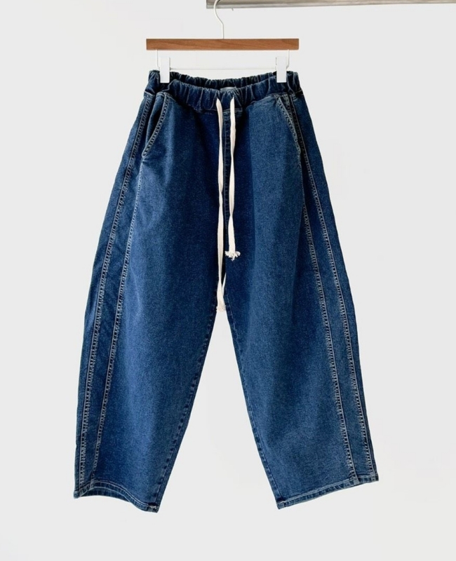 韓 側雙車線休閒褲 size