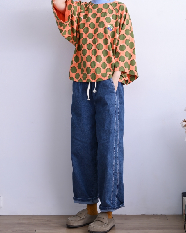 韓 側雙車線休閒褲 size