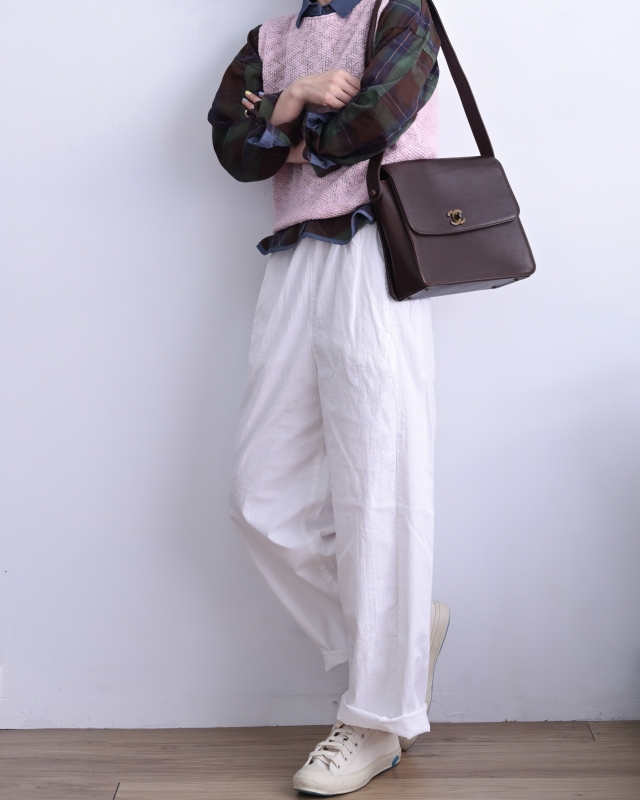 韓 輕薄直筒褲 3色