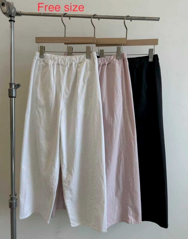 韓 輕薄直筒褲 3色