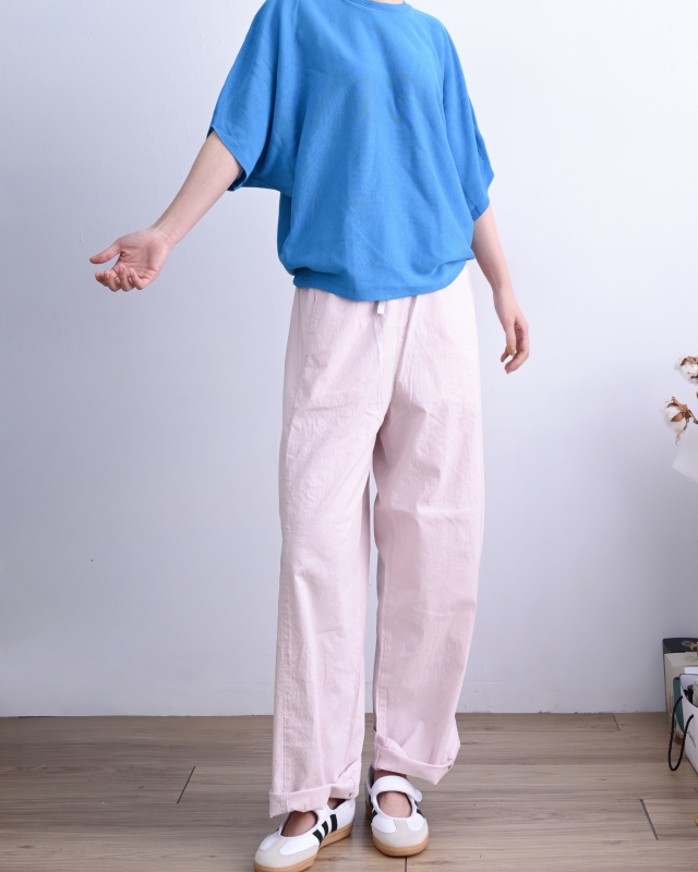 韓 輕薄直筒褲 3色