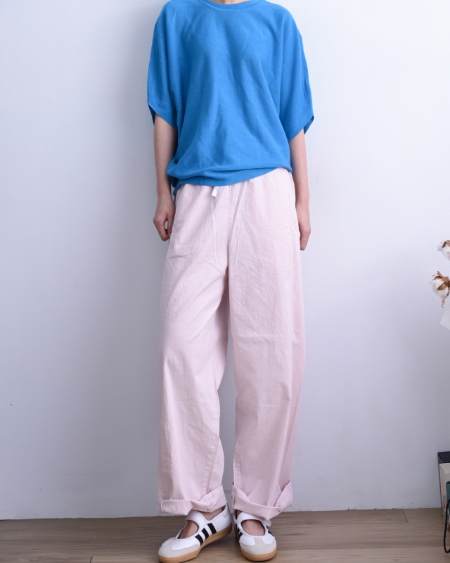 韓 輕薄直筒褲 3色