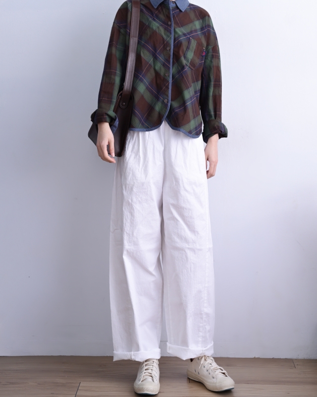 韓 輕薄直筒褲 3色