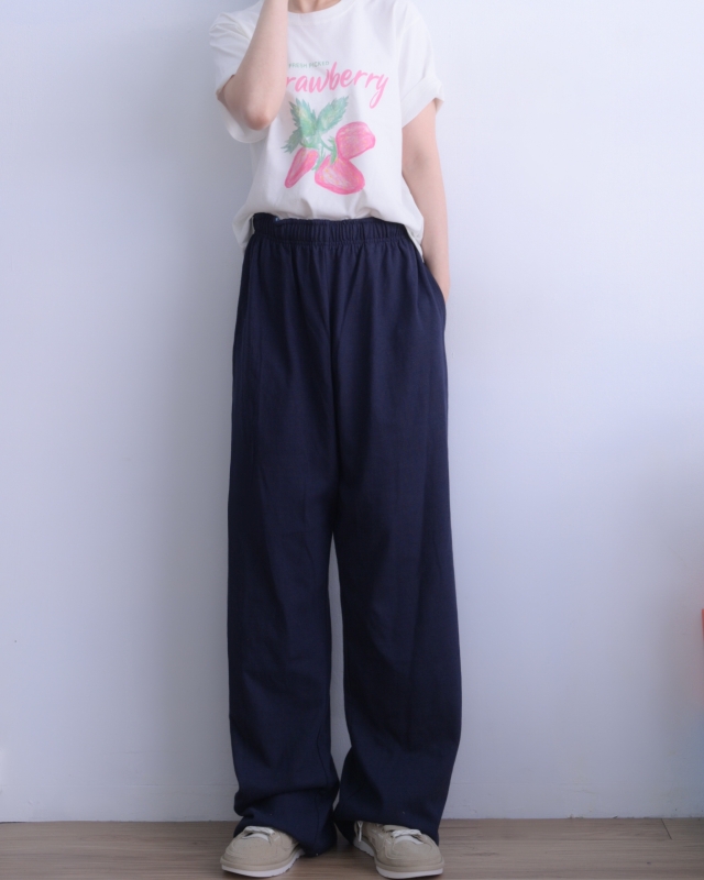 韓 內配色長褲 3色 size