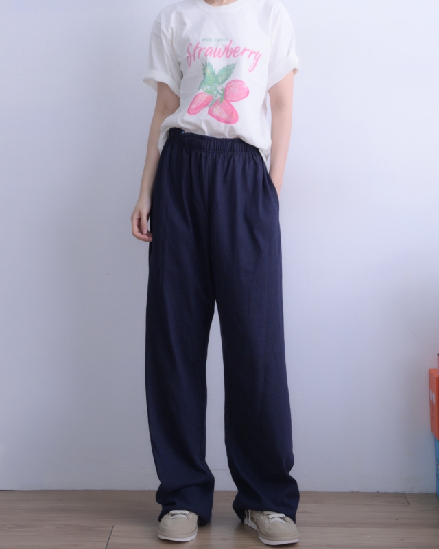 韓 內配色長褲 3色 size