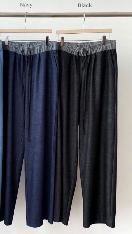 韓 配色腰綁帶褲 2色 size