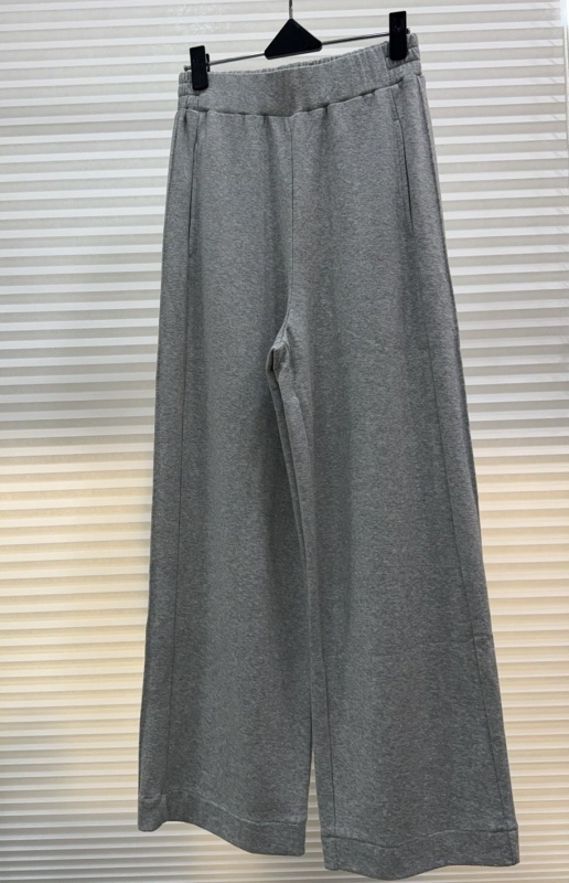 韓 素色腰鬆緊寬褲 2色 size