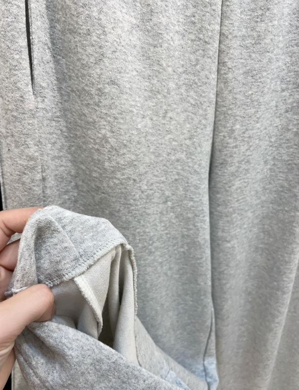 韓 素色腰鬆緊寬褲 2色 size