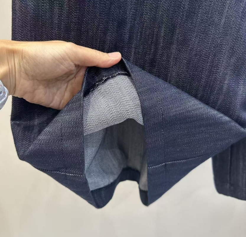 韓 低口袋七分寬褲 2色