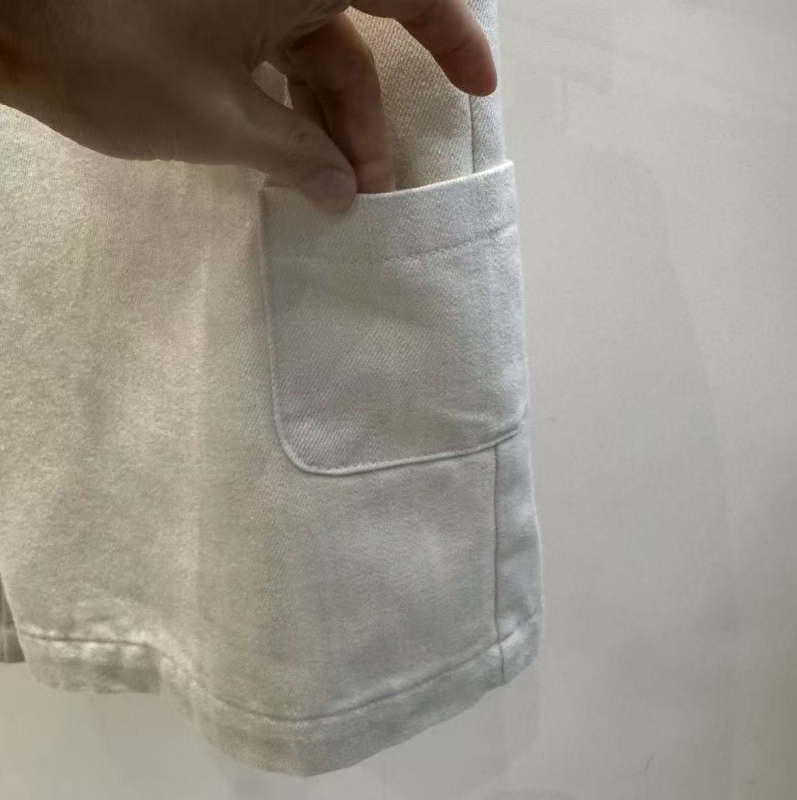 韓 低口袋七分寬褲 2色