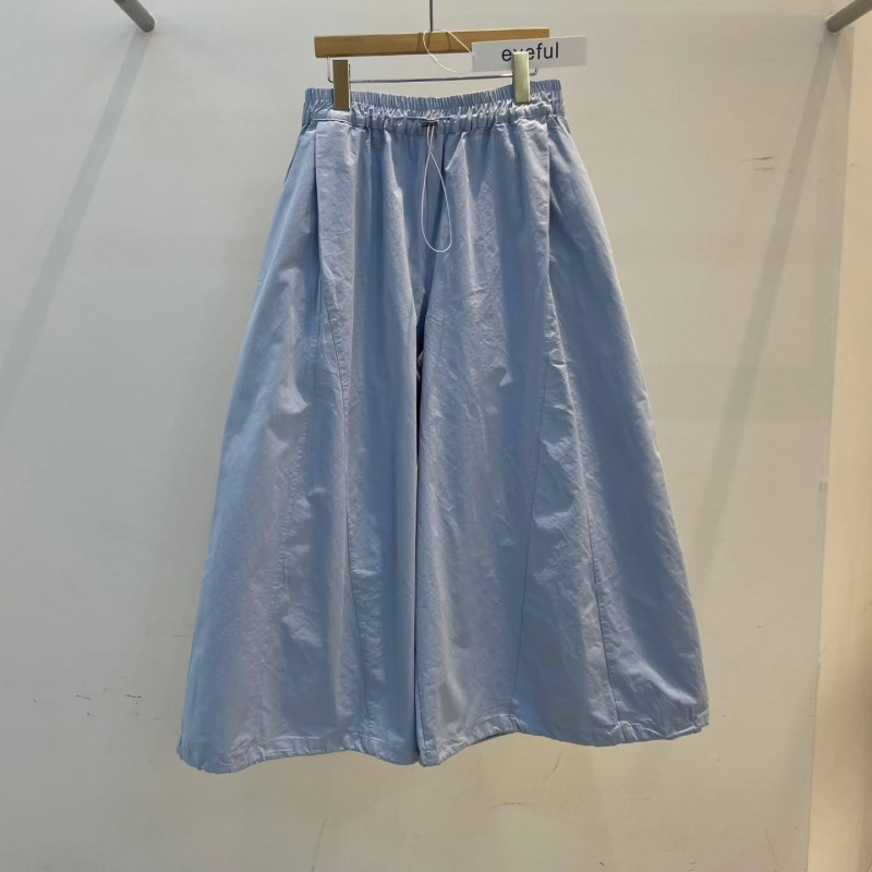 韓 下抽繩大寬褲 4色 size