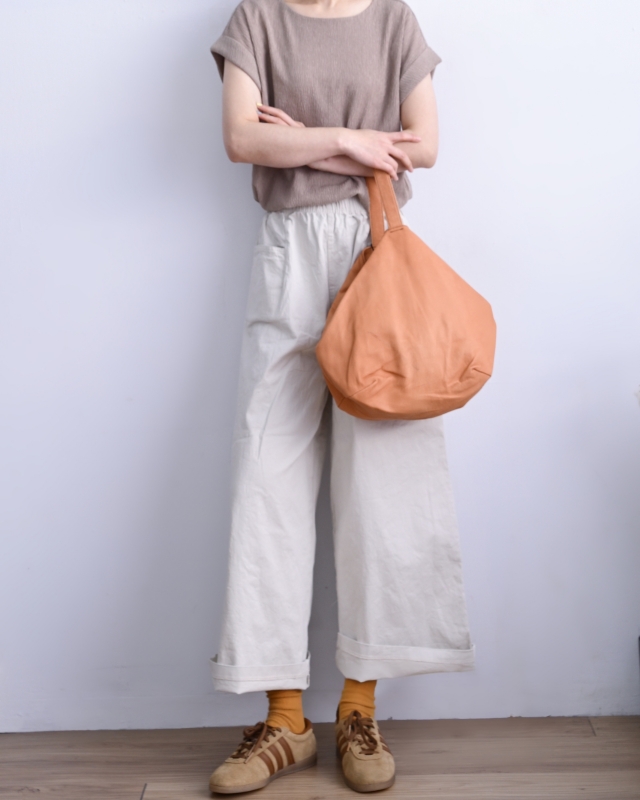 韓 雙口袋寬褲 6色 size