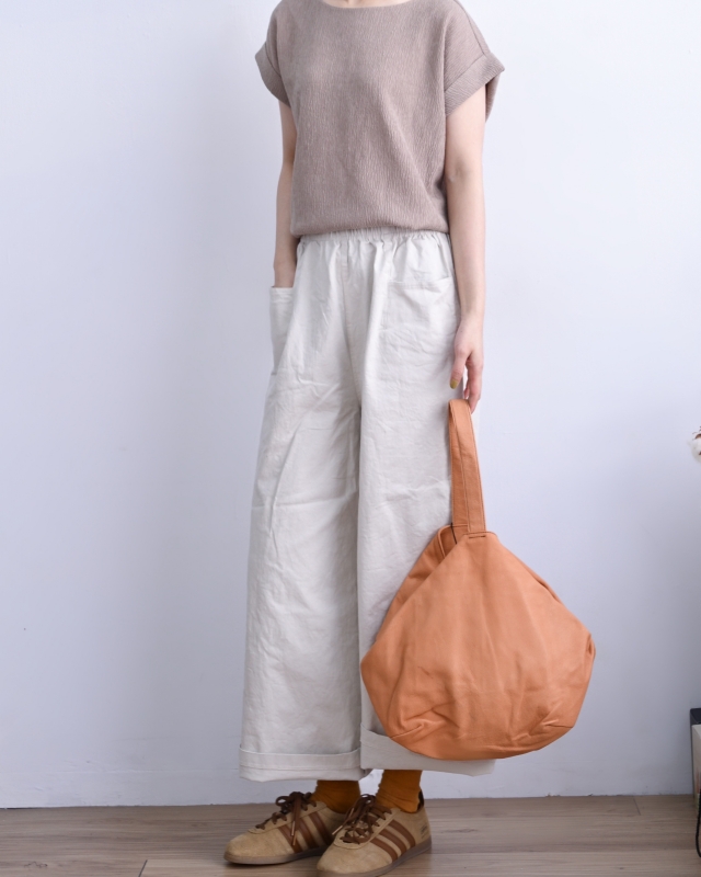 韓 雙口袋寬褲 6色 size