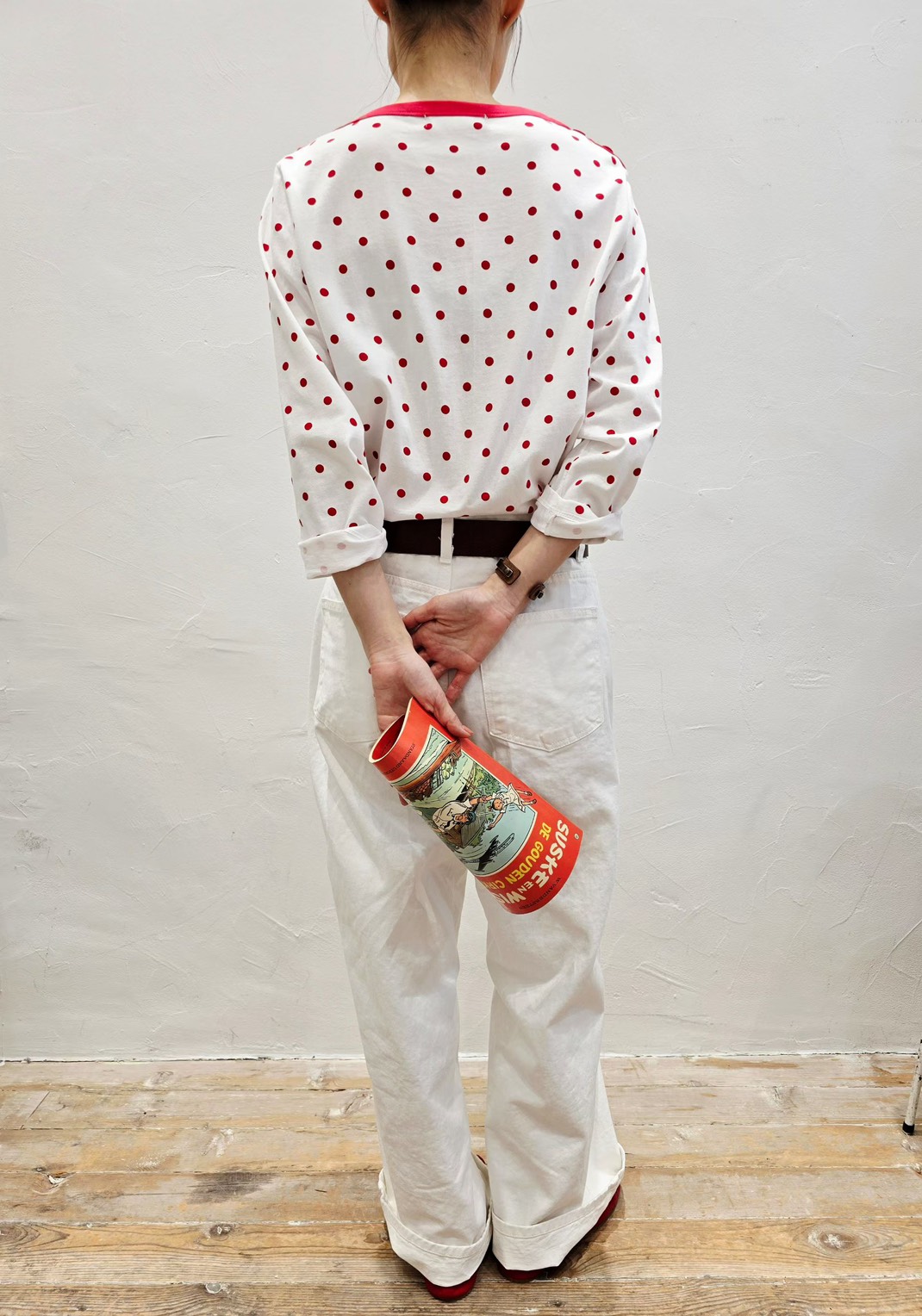 韓 大口袋落地長褲 3色