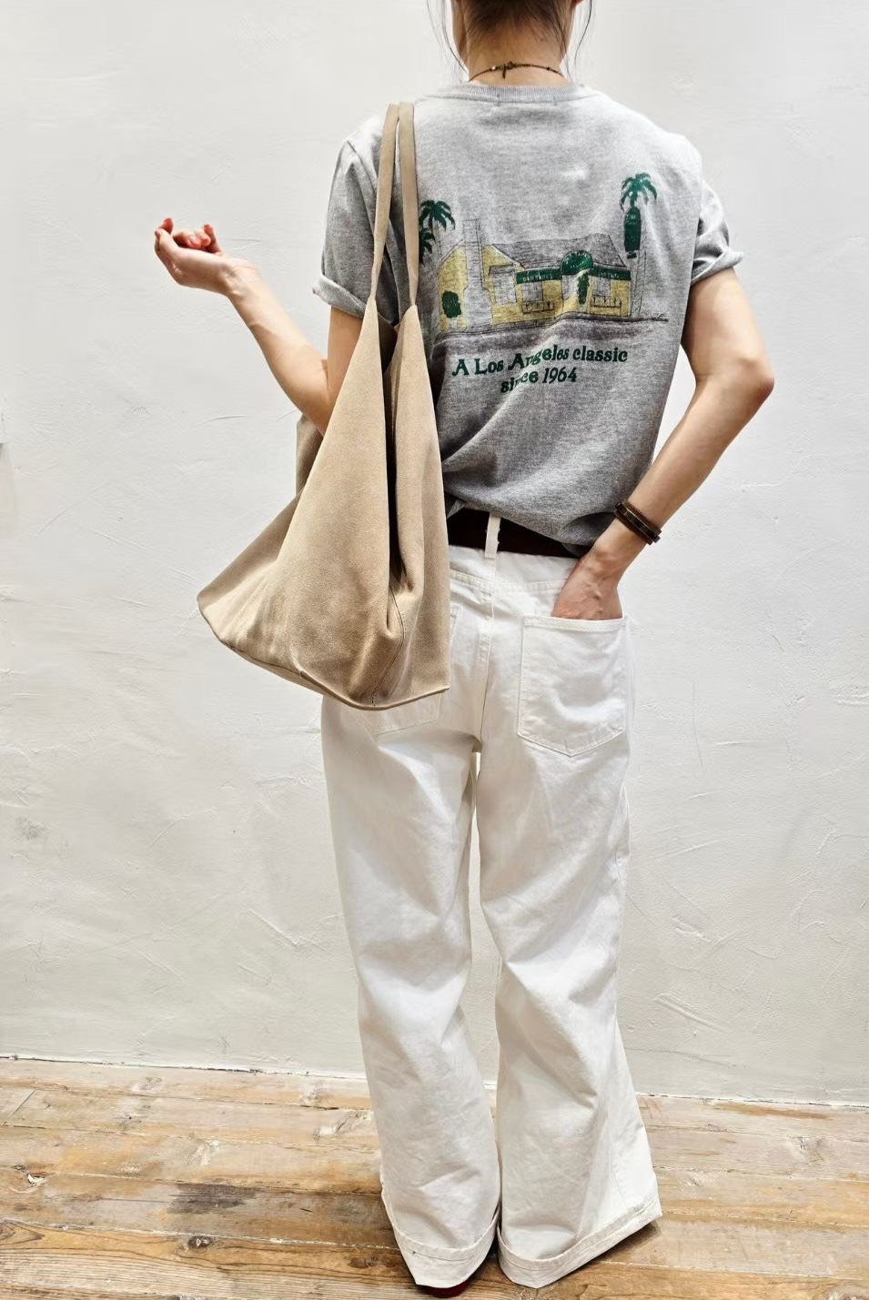 韓 大口袋落地長褲 3色