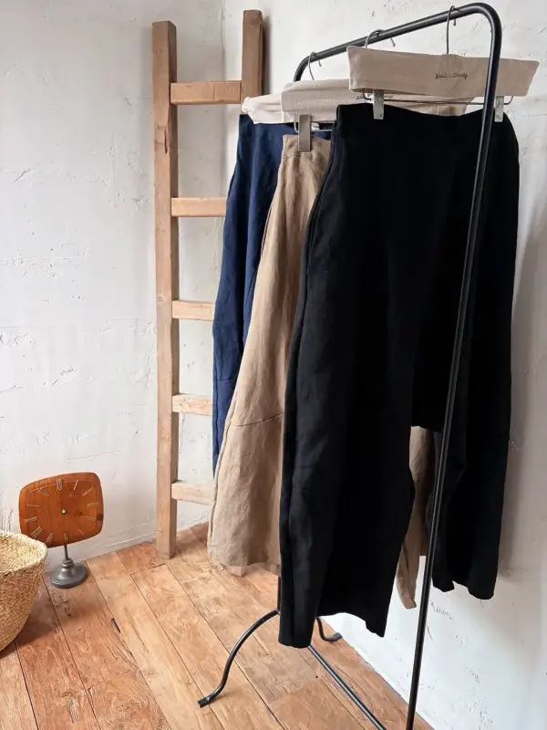 韓 低檔小寬褲 3色