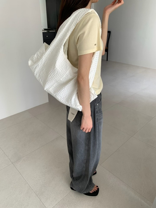 韓 抓紋牛仔褲 2色