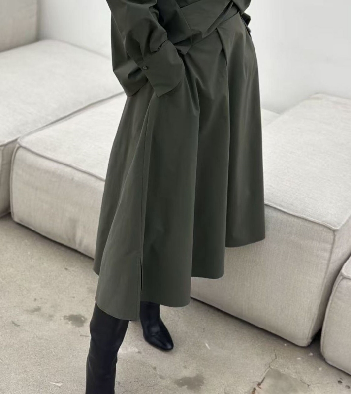 韓 斜片寬褲裙 3色 size