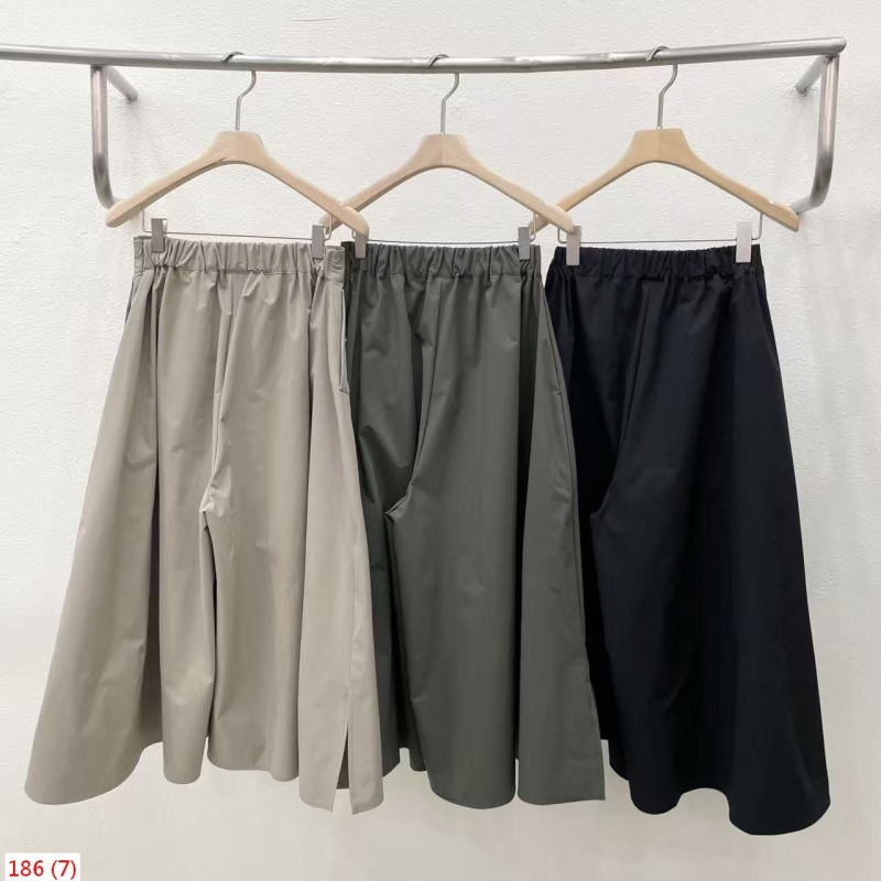 韓 斜片寬褲裙 3色 size
