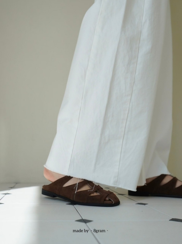 韓 L口袋寬褲 3色 size