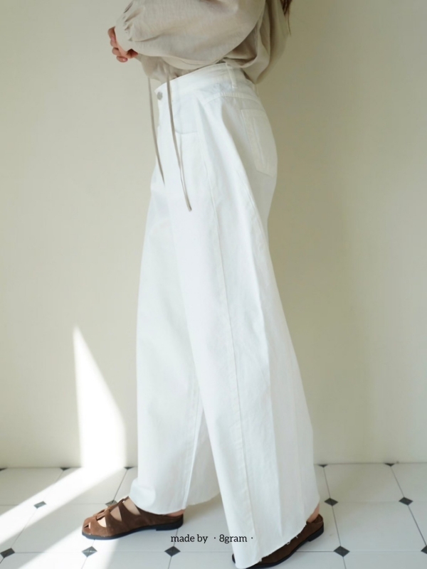 韓 L口袋寬褲 3色 size