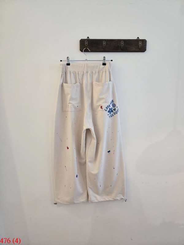 韓 潑漆感休閒褲 2色 size