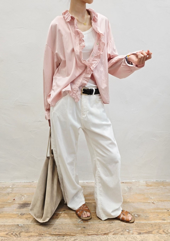 韓 素色小寬褲 2色