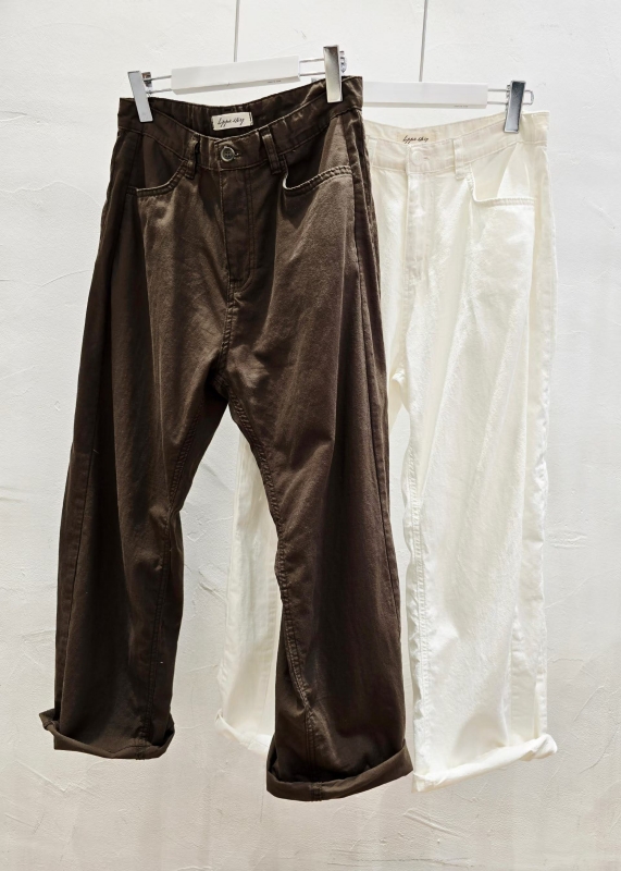 韓 素色小寬褲 2色