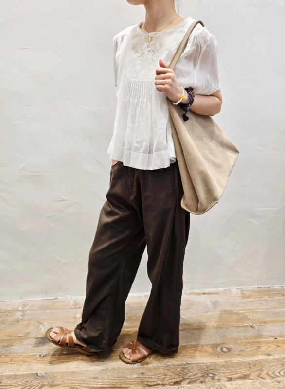 韓 素色小寬褲 2色