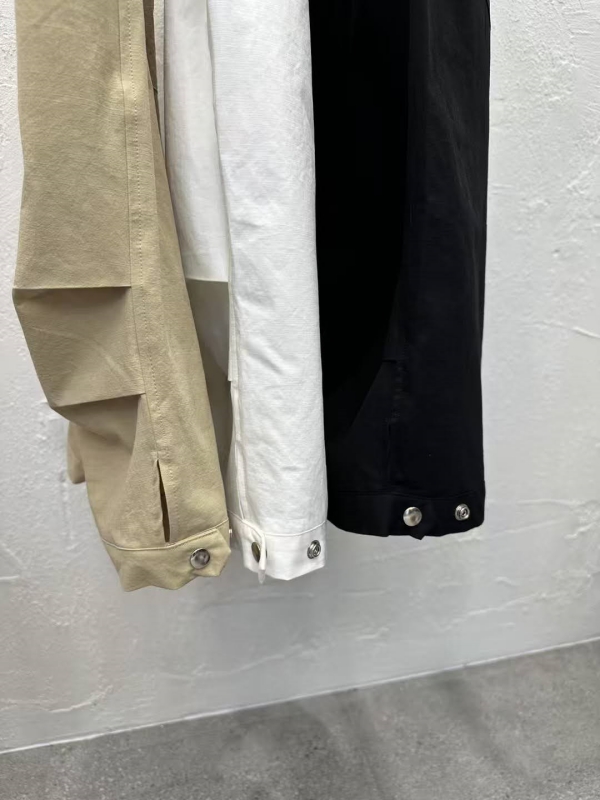 韓 下釦七分寬褲 3色