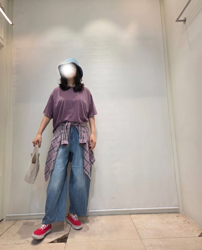 韓 大小口袋牛仔褲