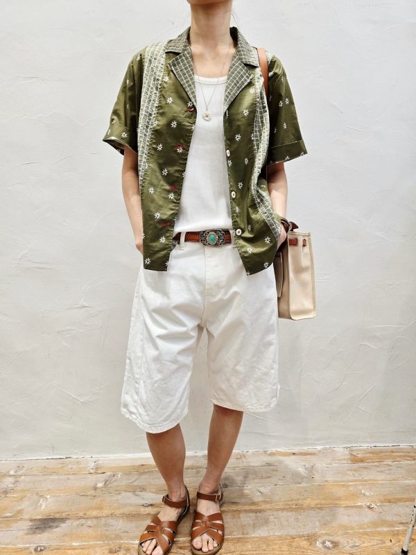 韓 棉質五分褲 2色 size