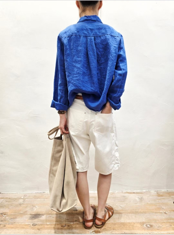 韓 棉質五分褲 2色 size