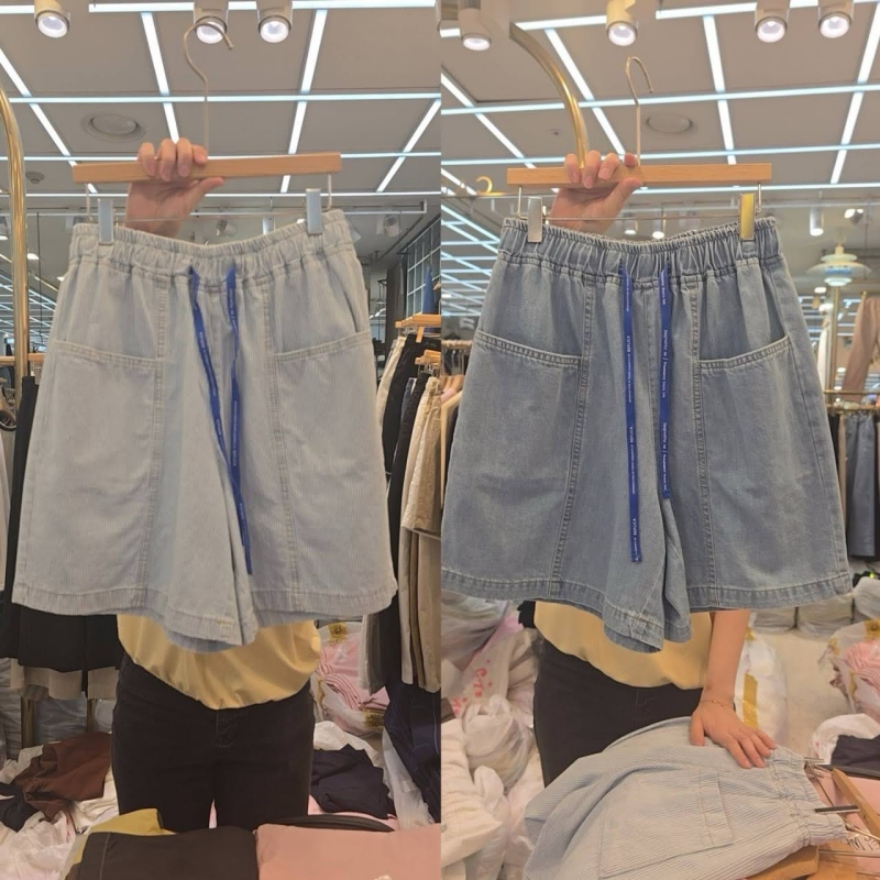 韓 綁帶清爽短褲 2色