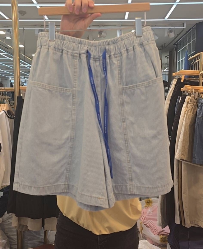 韓 綁帶清爽短褲 2色