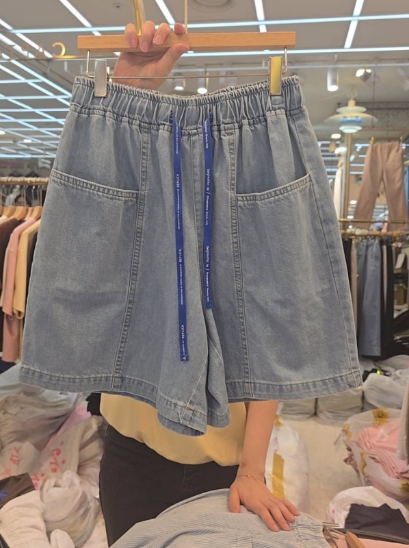 韓 綁帶清爽短褲 2色