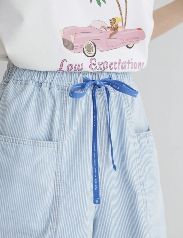 韓 綁帶清爽短褲 2色