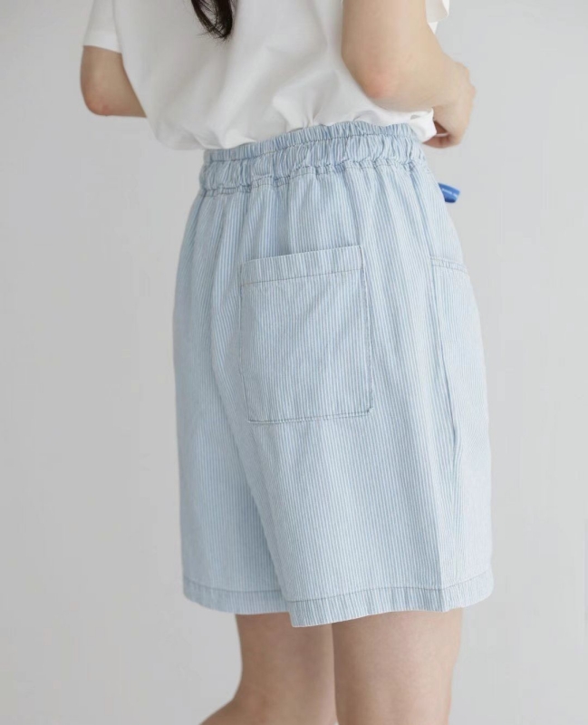 韓 綁帶清爽短褲 2色